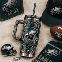 PHI Midnight Legacy - Ornate Emerald Crest Tumbler