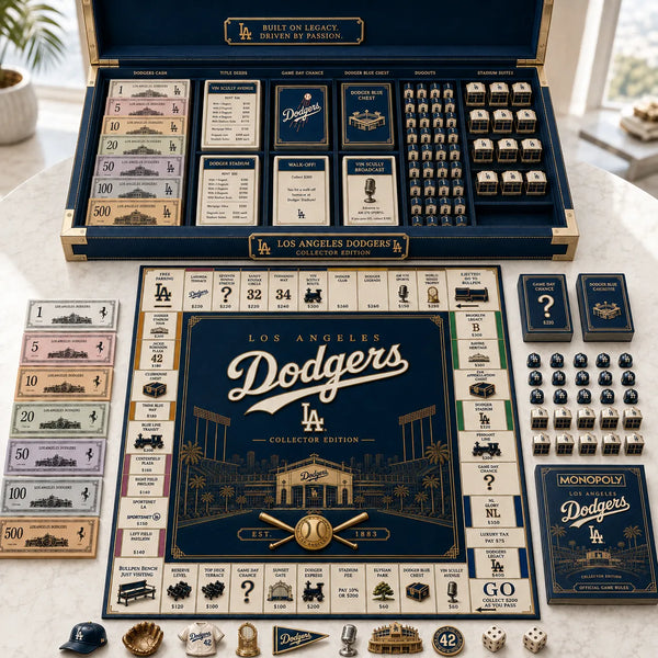 Built On Legacy - The LAD Navy-And-Gold Board Game Layout - main