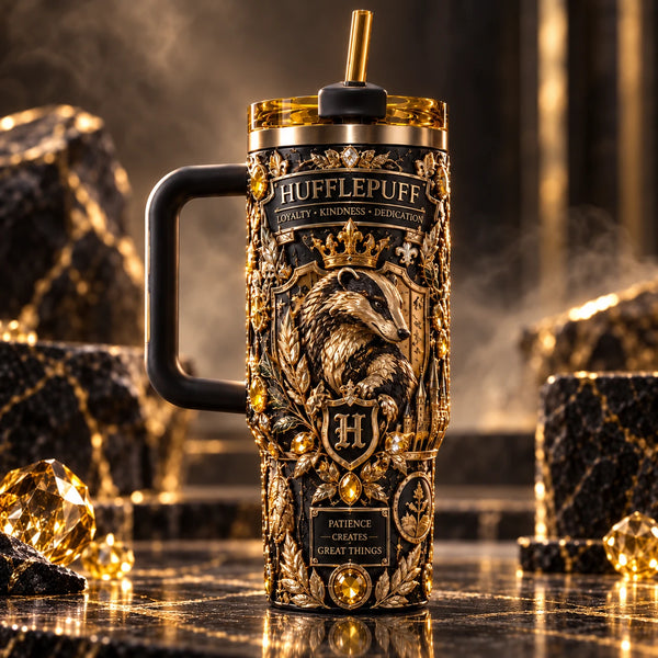 Patience Creates Great Things - A Study in Gold and Shadow - main