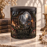 Dark Forest Witch - A Study in Moonlight, Ivy and Quiet Mystery
