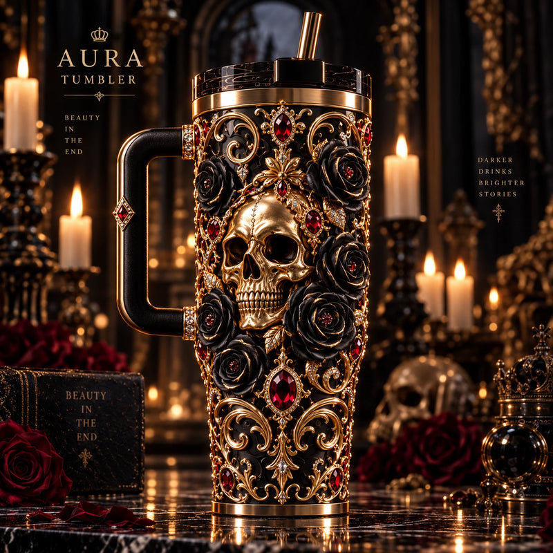 Beauty In The End - A Gilded Study in Gothic Ornament