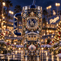 LAD Christmas - Stadium Lights, Gold Filigree and Winter Detail