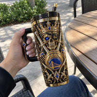 GSW Regalia - Crowned Skull Wraparound Tumbler