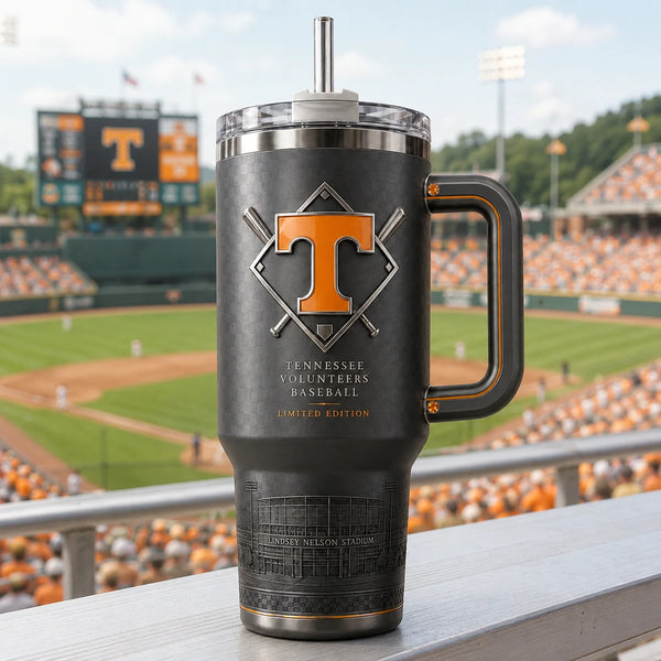 TENN Diamond Emblem - Graphite Field, Orange Anchor - main