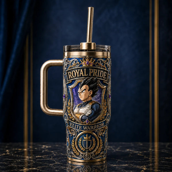 Royal Pride - Vegeta and the Crest of Quiet Confidence - main
