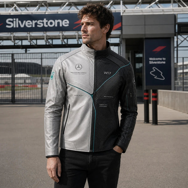 Silver Meets Carbon - MER W17 Split-Panel Jacket - main