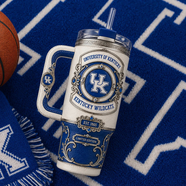 UK Crest Study - Ivory, Royal Blue and Ornamental Calm - main