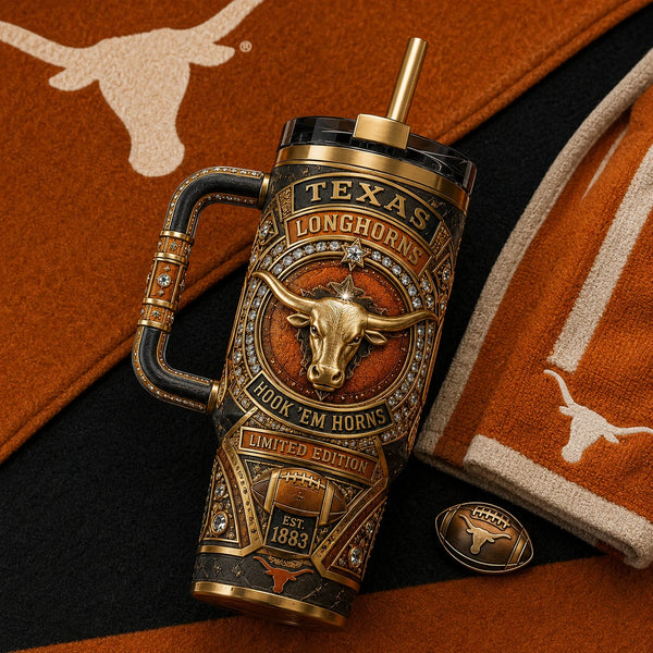 TEX Heritage Crest - Longhorn Emblem Tumbler - main