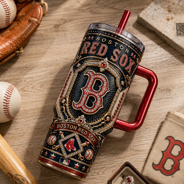 BOS Heritage Crest - Jeweled Ballpark Tumbler - main