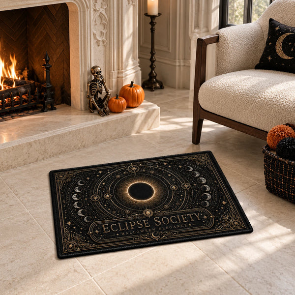 Eclipse Society - Celestial Halloween Elegance Doormat - main