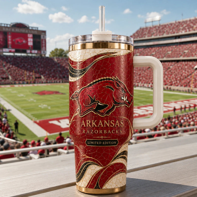 ARK Crimson Mosaic - Razorback Crest Drinkware