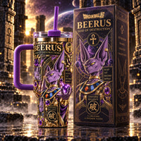 Beerus - Gilded Violet Regalia, Composed and Sovereign