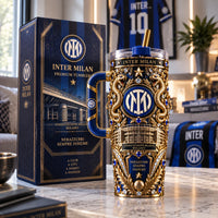 INT Nerazzurri Sempre Insieme - Ornate Crest Tumbler