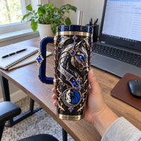 DAL Midnight Bloodline - Sapphire Gothic Tumbler Composition