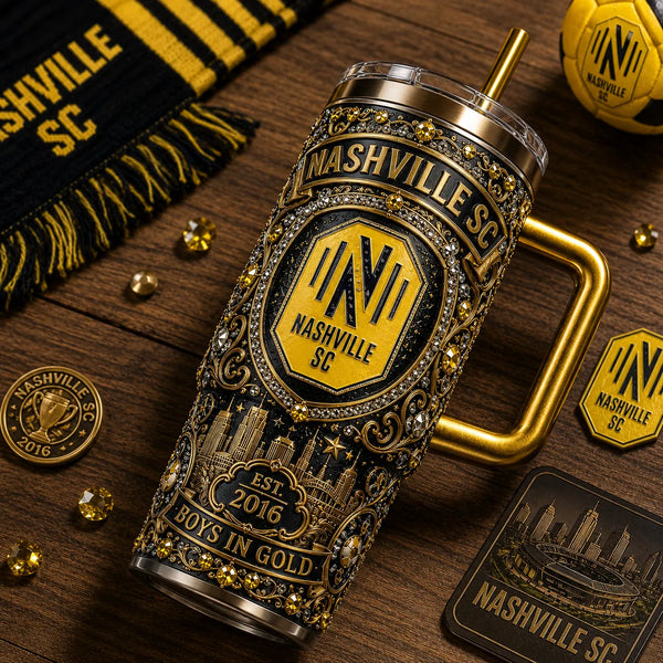 NSH Gold Crest - An Ornate Study in Emblem and Elegance - main