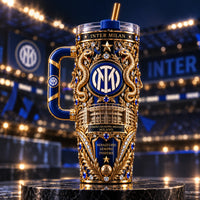INT Nerazzurri Sempre Insieme - Ornate Crest Tumbler