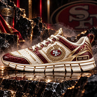 SF Heritage - Crimson, Cream and Gold Laurel Running Shoes