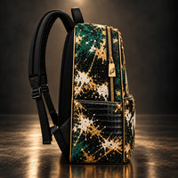 PHI Gold Drip - Crowned Eagle Graphic Backpack