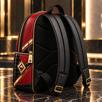 ALA Script Mark - Crimson, Black and Gold Backpack