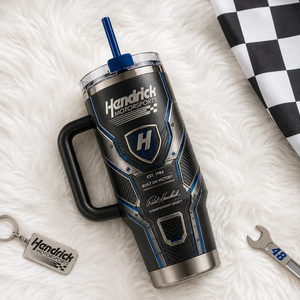 HMS Built on Victory - Carbon Armor Tumbler - main