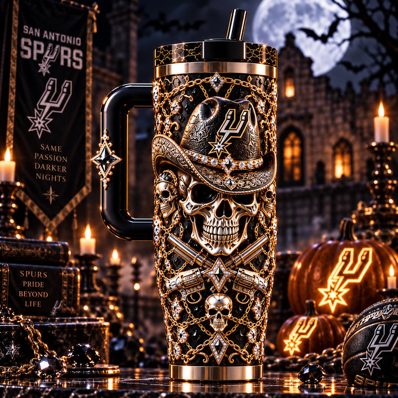 SAS Same Passion, Darker Nights - Gothic Skull Tumbler