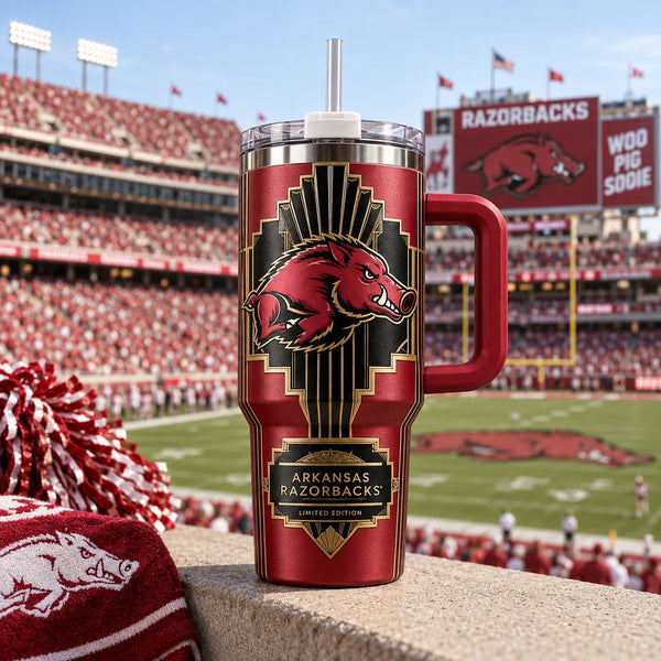 ARK Crimson Deco - Razorback Crest Tumbler - main