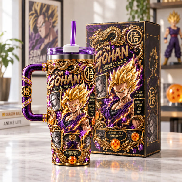 Gohan - Gold Relief, Violet Storm and the Weight of Resolve - main