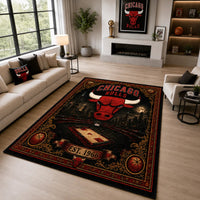 CHI Heritage Floor - Vintage Emblem, Skyline and Gilded Borders