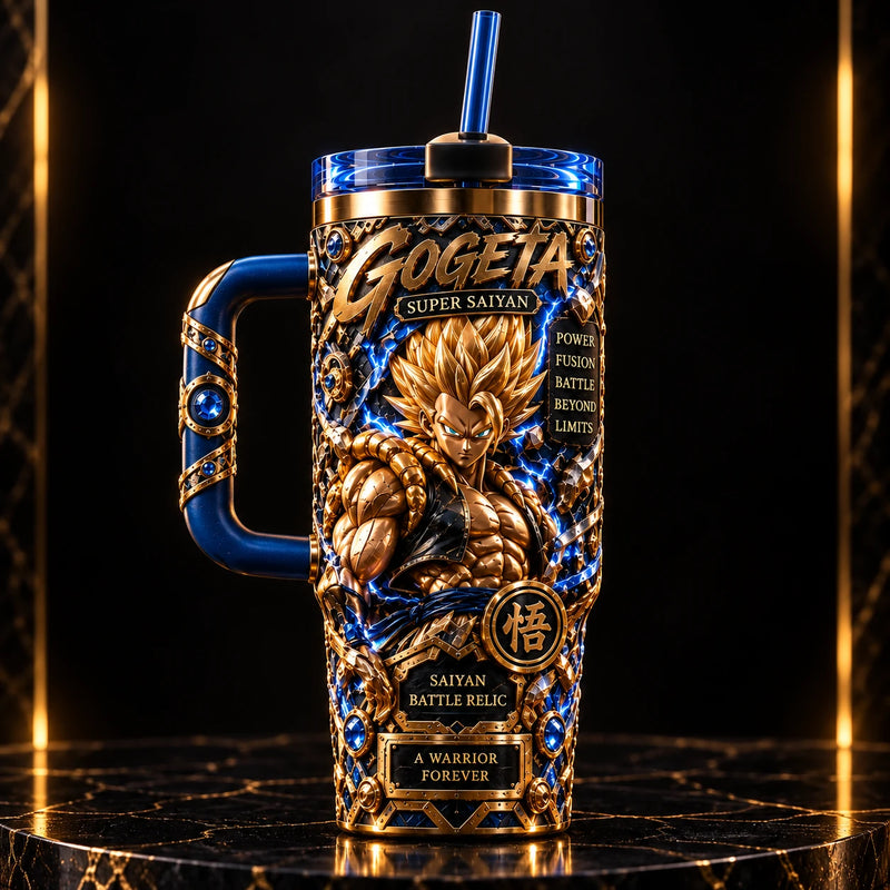 Gilded Saiyan Relic - GT in Cobalt and Gold