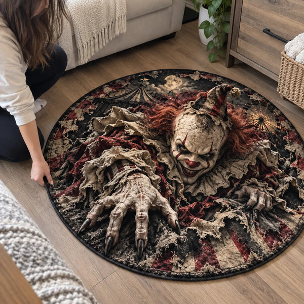 Big Top Breach - Clawed Carnival Horror Statement Rug - main