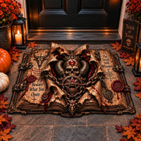 Beware What You Open - A Grimoire Study in Shadow and Crimson